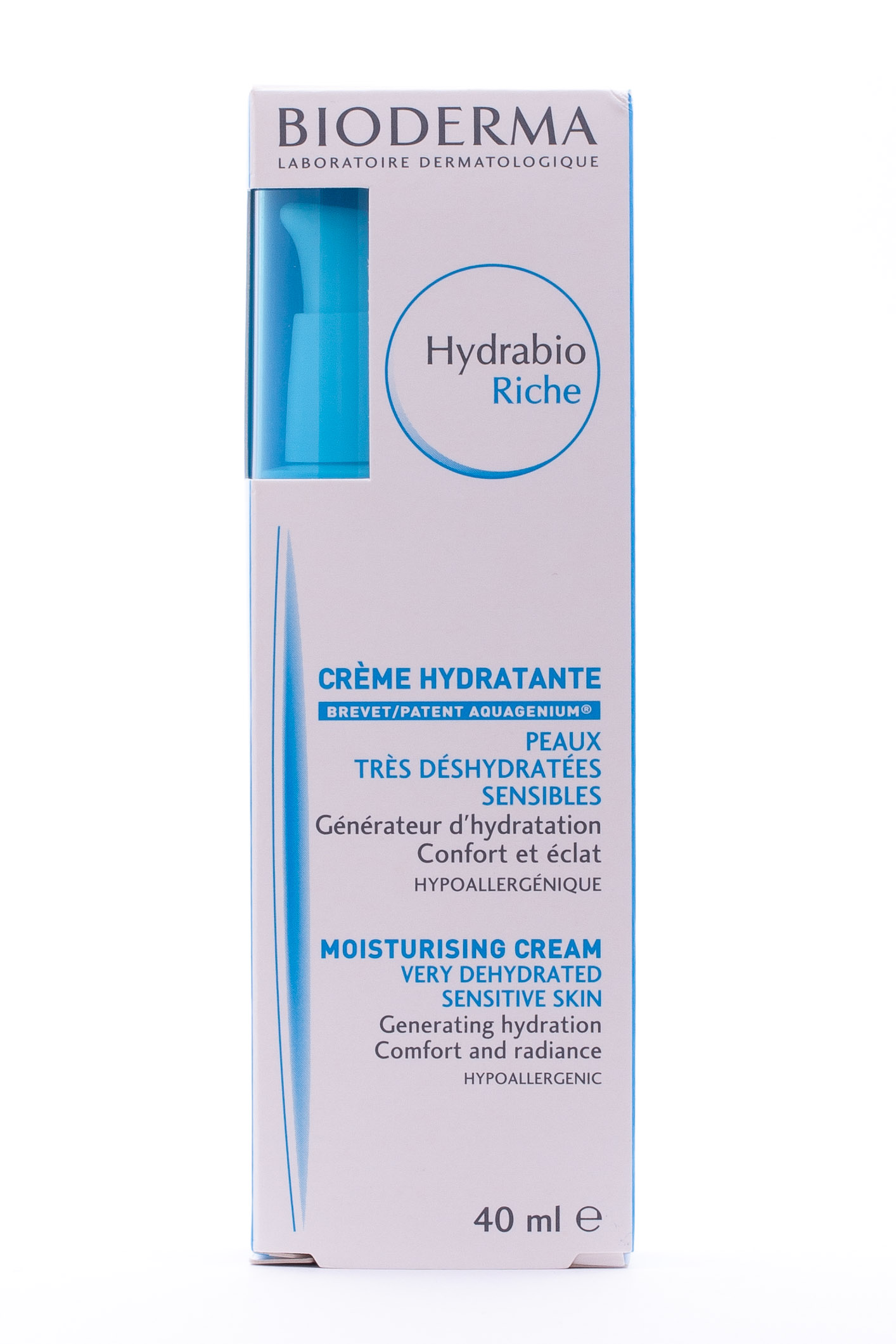 Биодерма Насыщенный крем Гидрабио Риш 40 мл (Bioderma, Hydrabio) фото 3