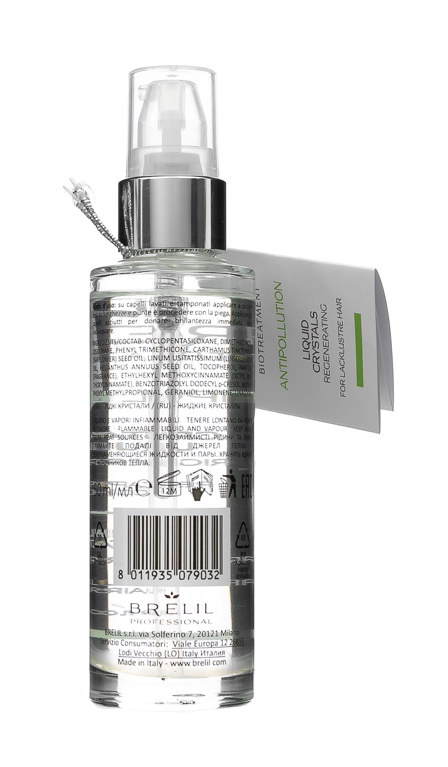 Брелил Профессионал Жидкие кристаллы регенерирующего действия 50 мл (Brelil Professional, Biotraitement) фото 2