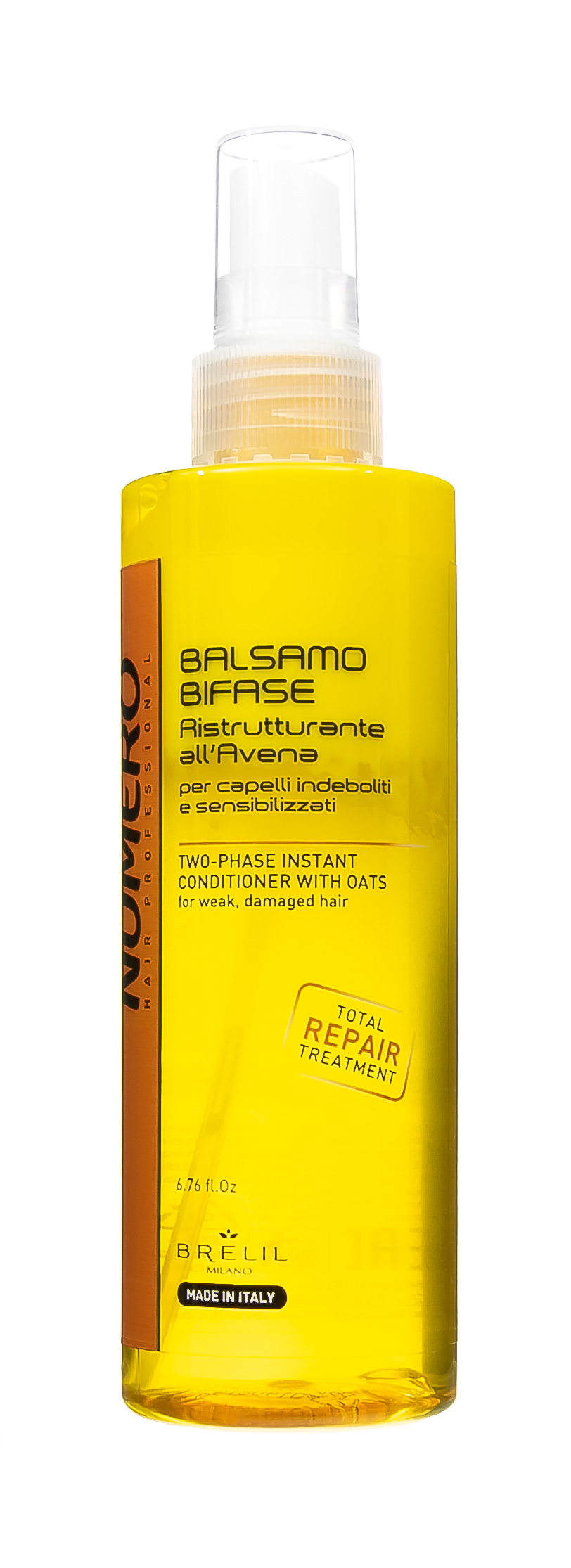 Брелил Профессионал Двухфазный бальзам с экстрактом овса 200 мл (Brelil Professional, Numero) фото 1