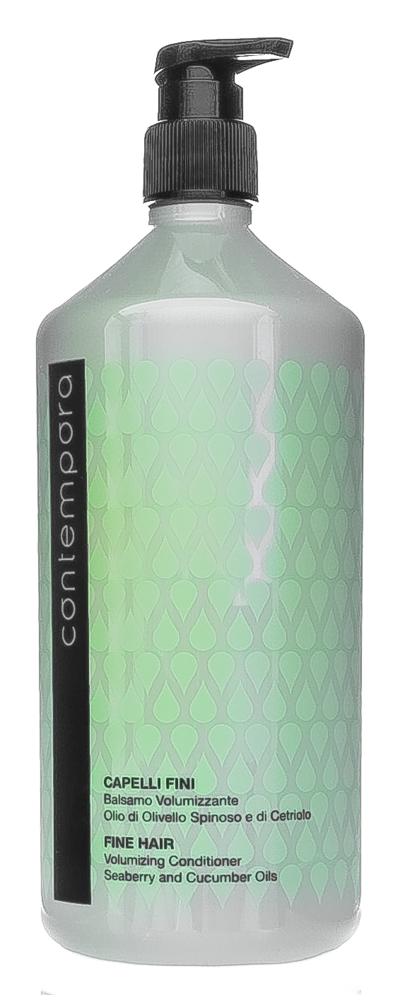 Барекс Кондиционер для придания объема с маслом облепихи и огуречным маслом Balsamo Volumizzante Olio di Olivello Spinoso e di Cetriolo 1000 мл (Barex, Contempora) Барекс Кондиционер для придания объема с маслом облепихи и огуречным маслом Balsamo Volumizzante Olio di Olivello Spinoso e di Cetriolo 1000 мл (Barex, Contempora) фото 1