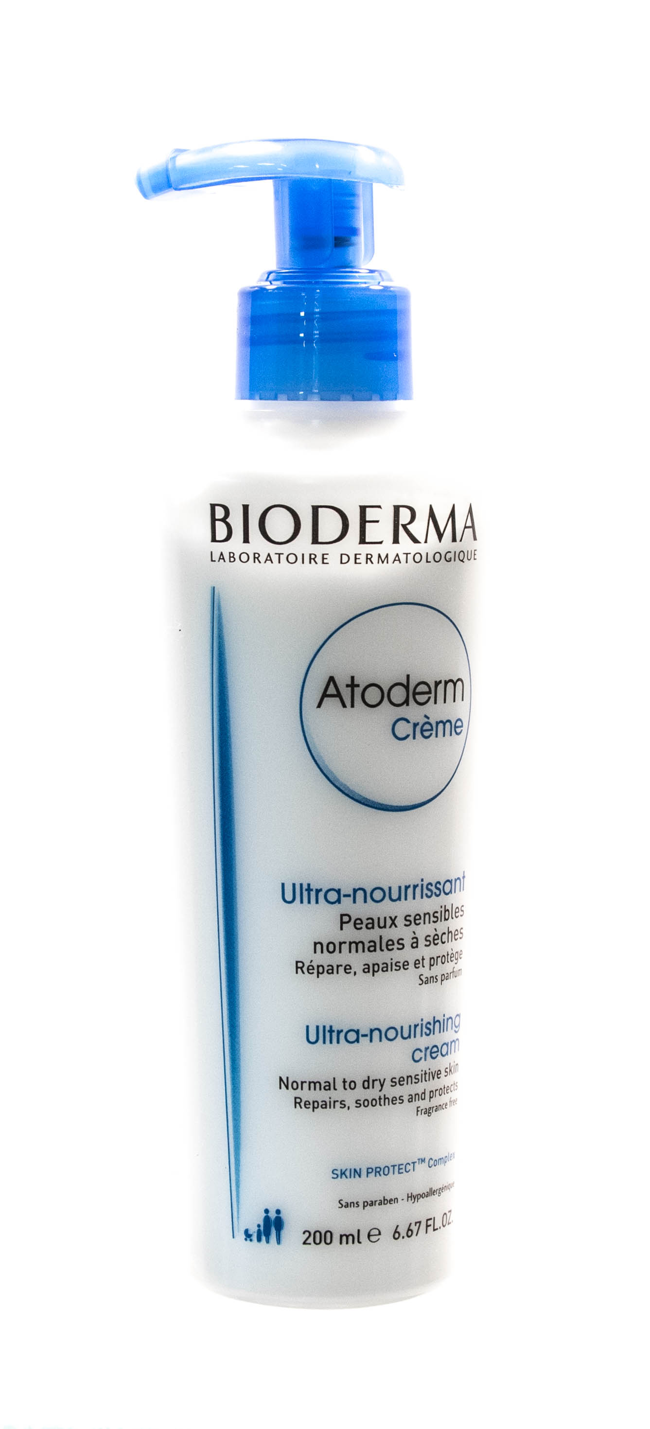 Биодерма Крем с помпой Атодерм 200 мл (Bioderma, Atoderm) фото 3