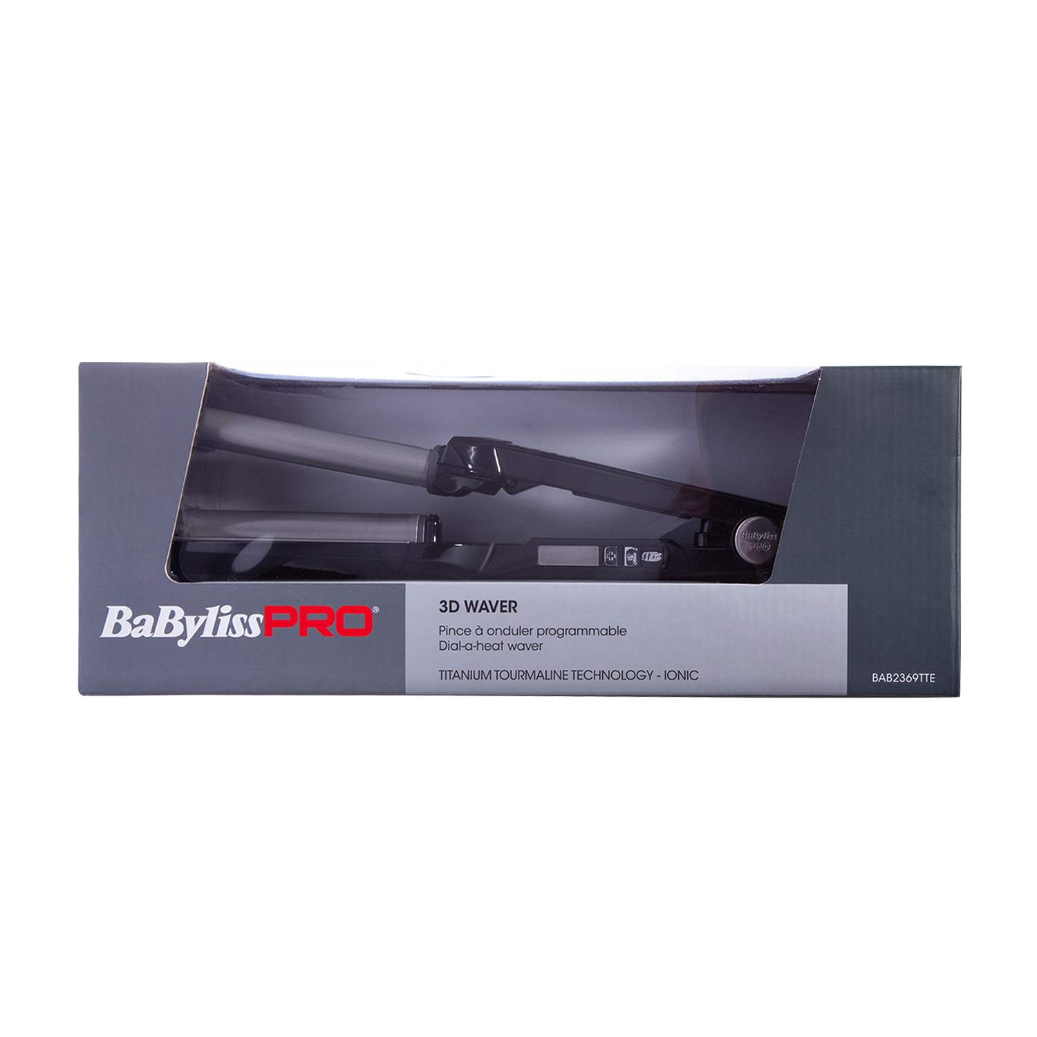 Бэбилисс Щипцы для завивки волос Ionic 3D Waver, с терморегулятором, титан+турмалин (Babyliss, Щипцы) фото 1