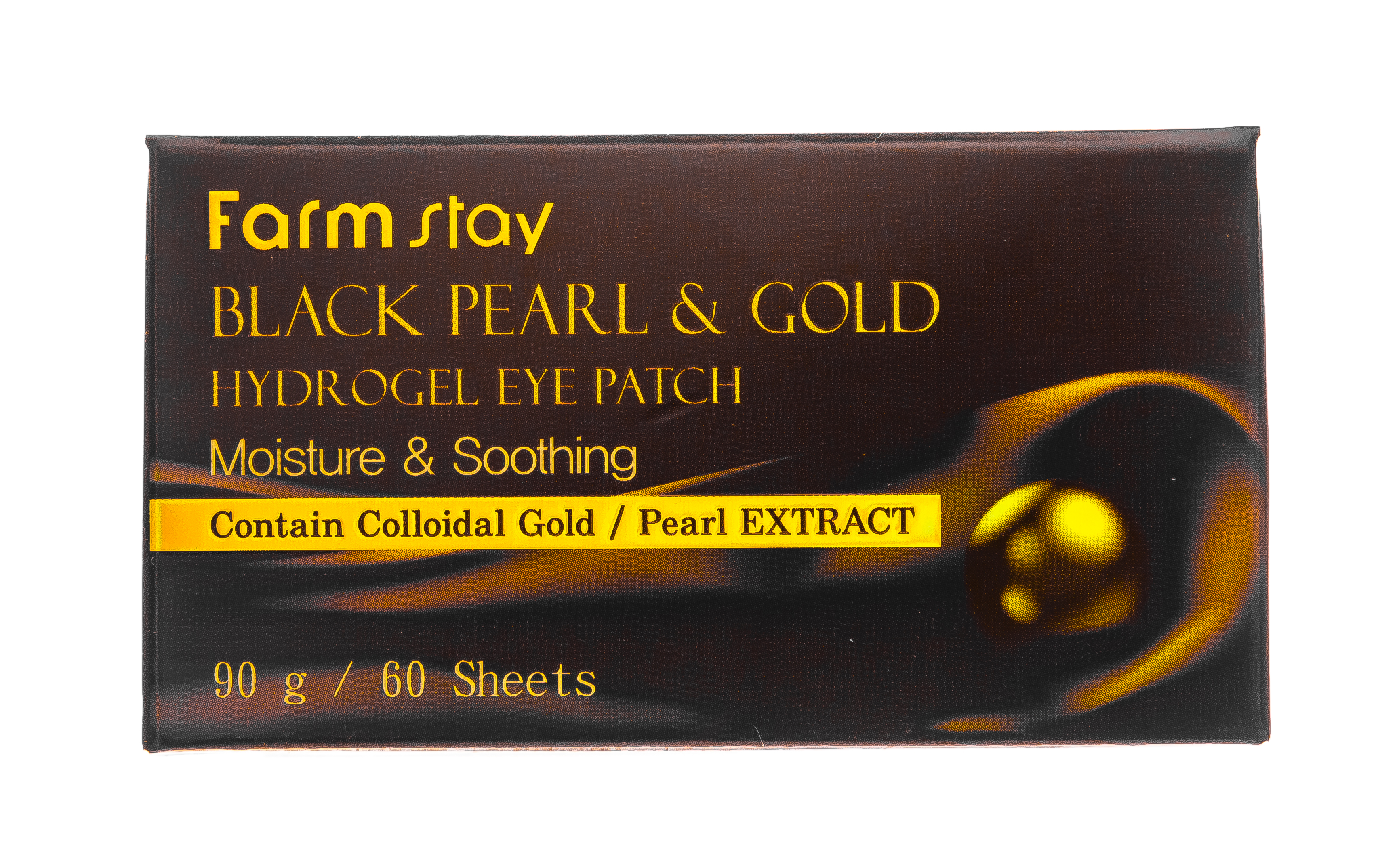 Фармстей Гидрогелевые патчи для век, с золотом и черным жемчугом, 60шт (Farmstay, Для лица) фото 2