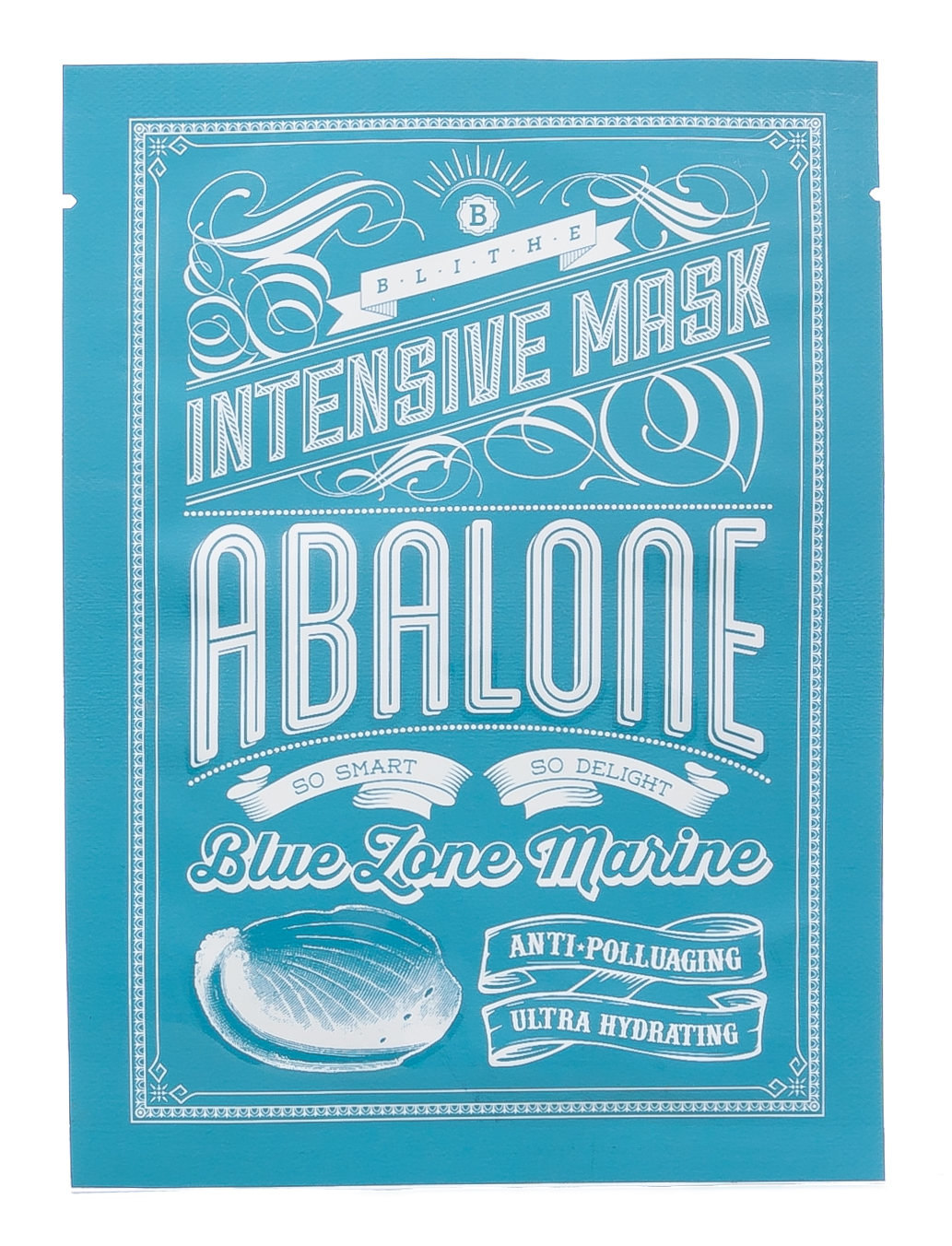 Блайт Маска тканевая интенсивная увлажняющая «Моллюск», 25г (Blithe, Blithe уход за лицом) фото 1