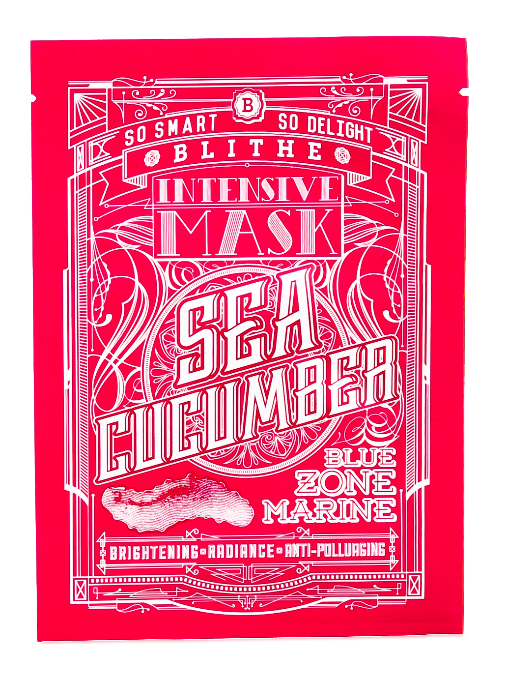 Блайт Маска тканевая интенсивная обновляющая «Морской огурец», 25г (Blithe, Blithe уход за лицом) фото 1