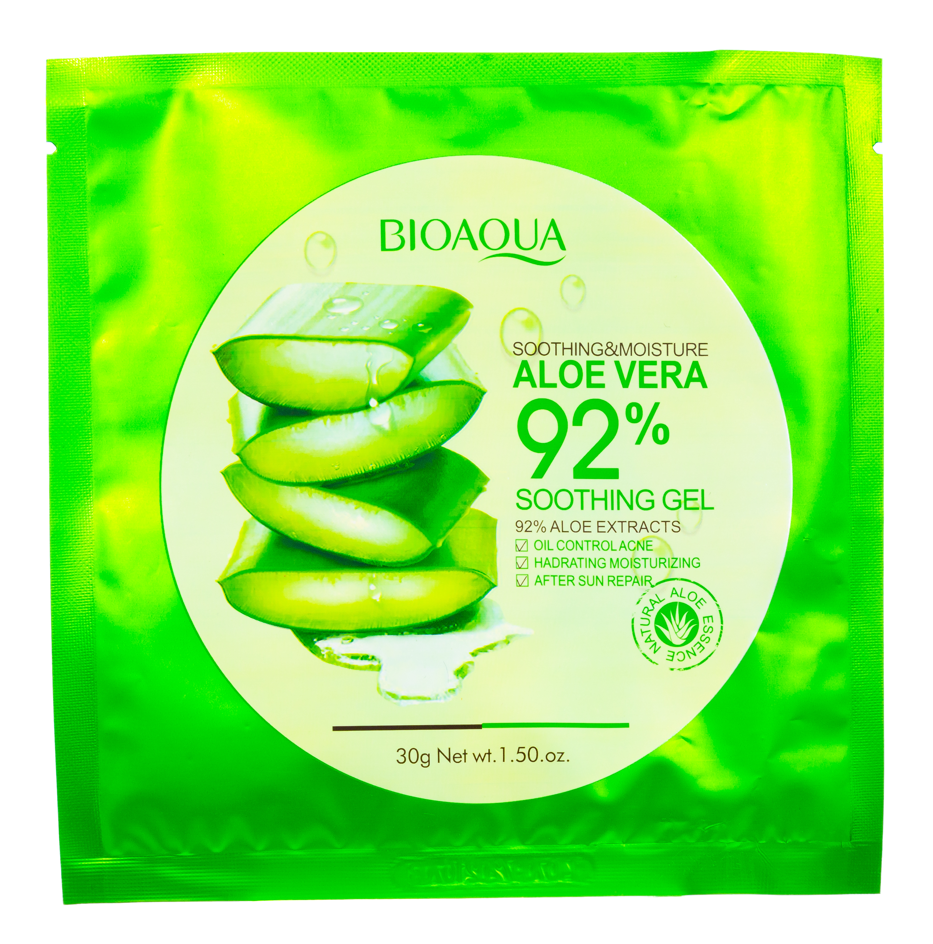 Биоаква Увлажняющая маска Aloe Vera 30 грамм (Bioaqua, Маски) фото 1