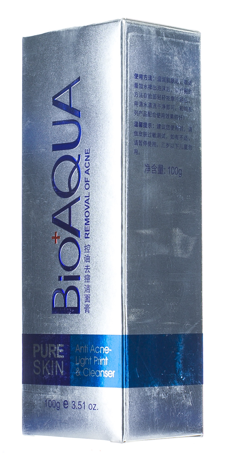Биоаква Пенка для умывания от акне Pure Skin 100 грамм (Bioaqua, Серия Pure Skin) фото 6
