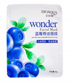 Bioaqua Увлажняющая маска с экстрактом черники Wonder 30 грамм. фото