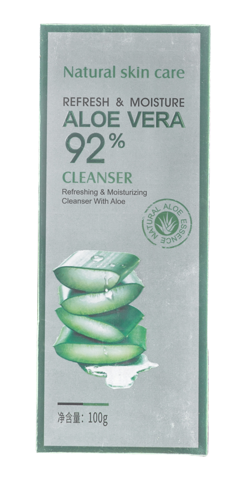 Биоаква Пенка для умывания Aloe Vera 100 грамм (Bioaqua, Серия Aloe Vera) фото 1