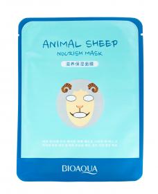 Bioaqua Осветляющая маска Animal Face Sheep 30 грамм. фото