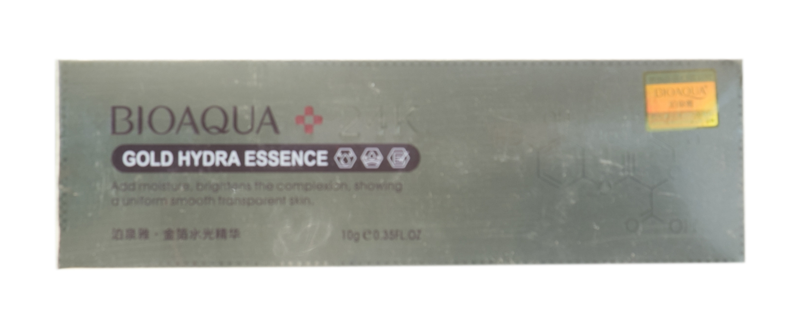 Биоаква Сыворотка с частицами золота и гиалуроновой кислотой Gold Hydra Essence 10 мл (Bioaqua, Сыворотки) Биоаква Сыворотка с частицами золота и гиалуроновой кислотой Gold Hydra Essence 10 мл (Bioaqua, Сыворотки) фото 1