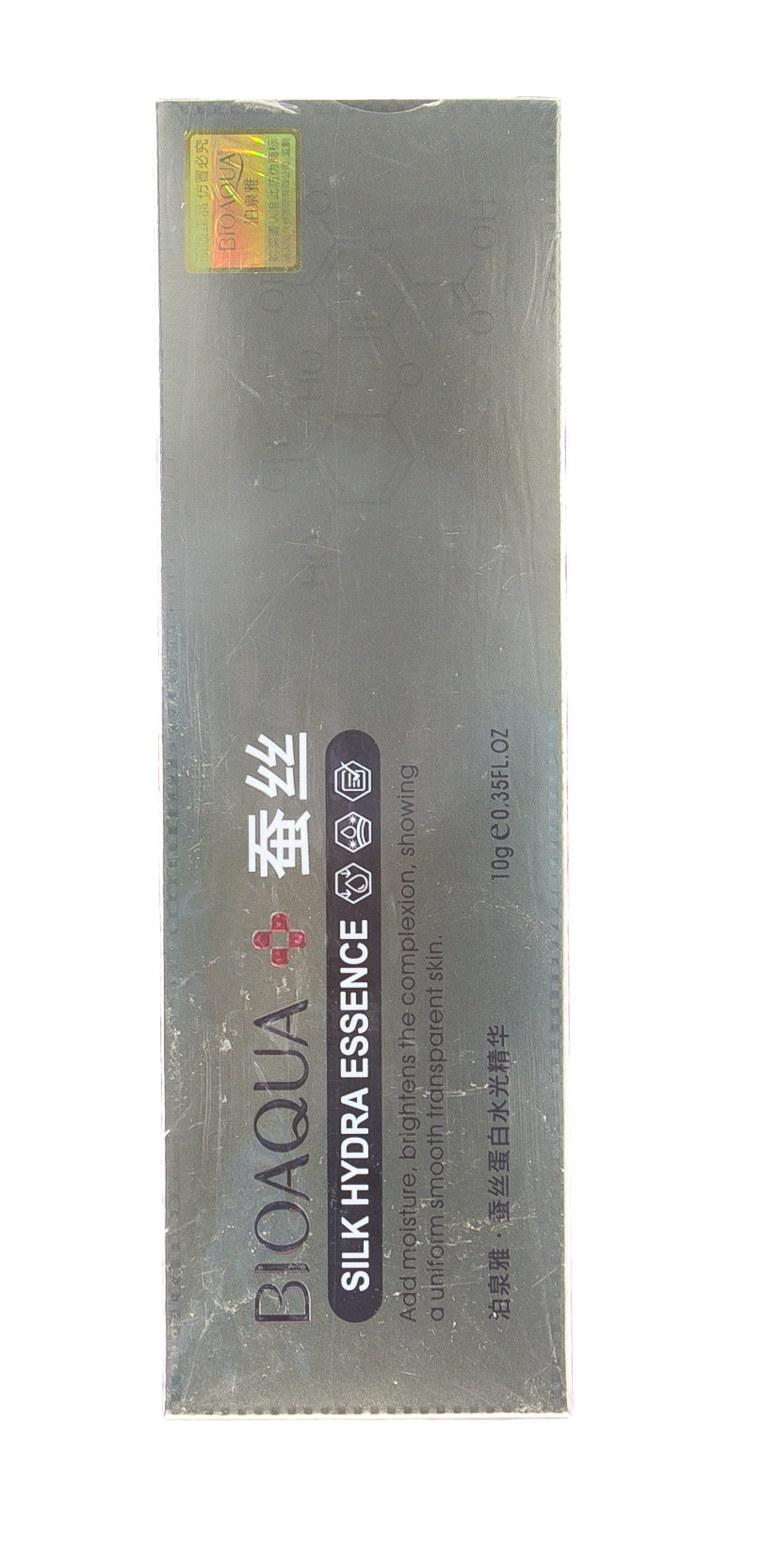 Биоаква Сыворотка с пептидами шелка и гиалуроновой кислотой Silk Hydra Essence 10 мл (Bioaqua, Сыворотки) фото 1