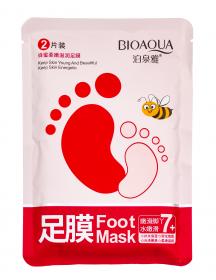Bioaqua Медовая маска-носочки для ног 1 пара. фото