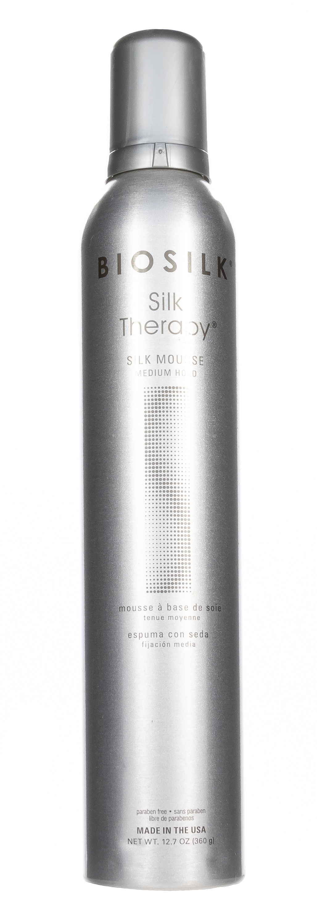 Биосилк Мусс Шелковая терапия для укладки средней фиксации 376 г (Biosilk, Silk Therapy) Биосилк Мусс Шелковая терапия для укладки средней фиксации 376 г (Biosilk, Silk Therapy) фото 1