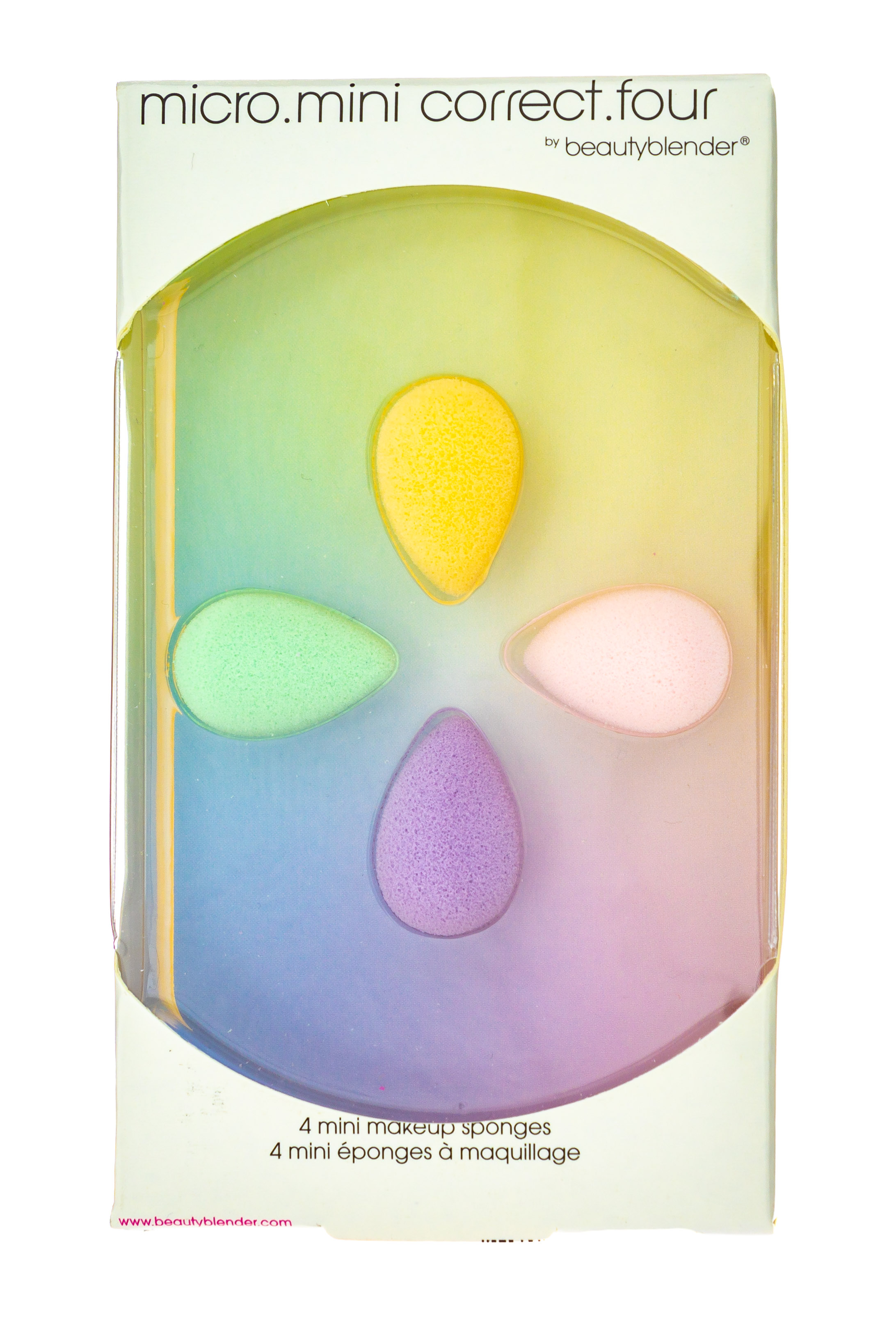 Beautyblender Спонжи micro.mini correct.four (Beautyblender, Спонжи) цена и фото