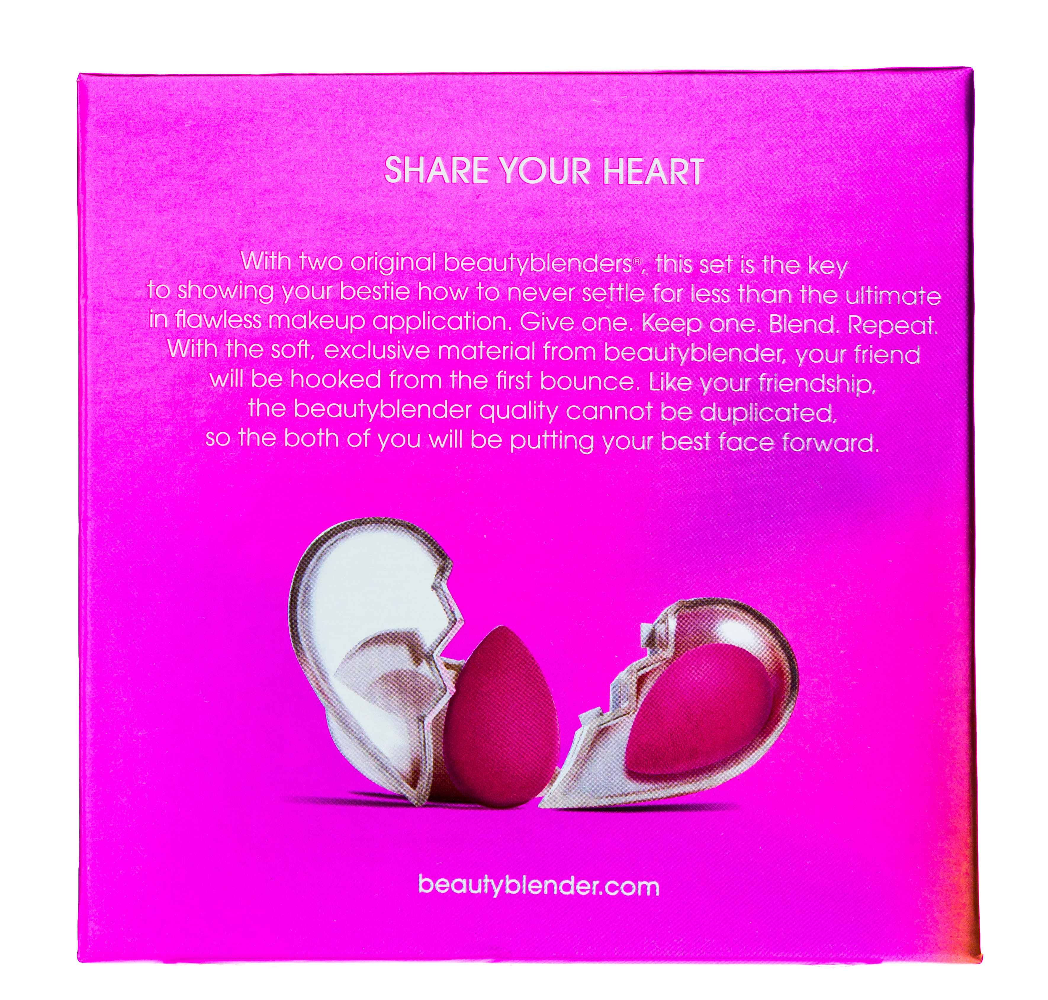 Бьюти-блендер Подарочный набор beautyblender BBF, розовый (Beautyblender, Спонжи) фото 2