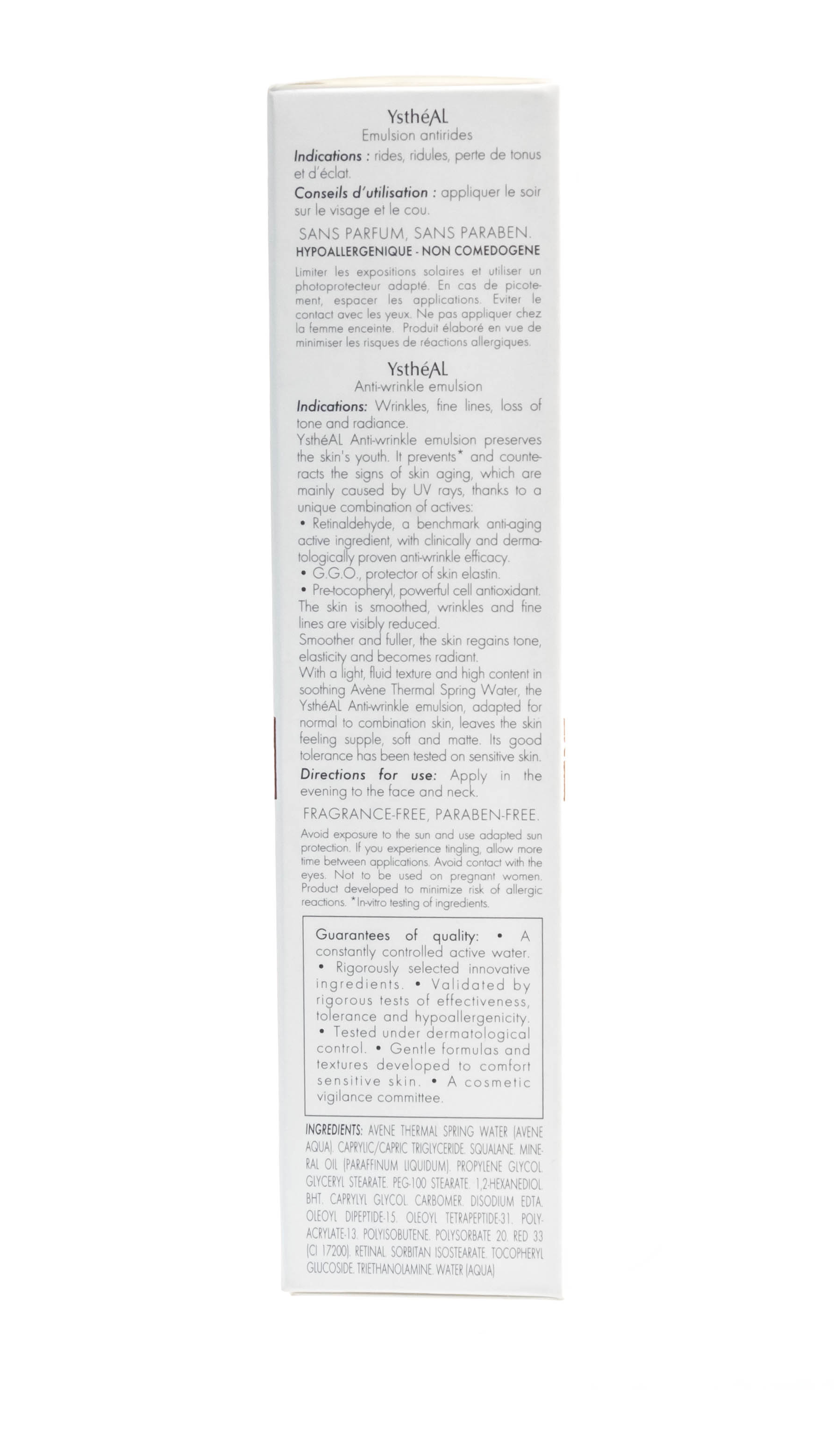 Авен Эмульсия от старения кожи Истеаль 30 мл (Avene, YstheAL) фото 5