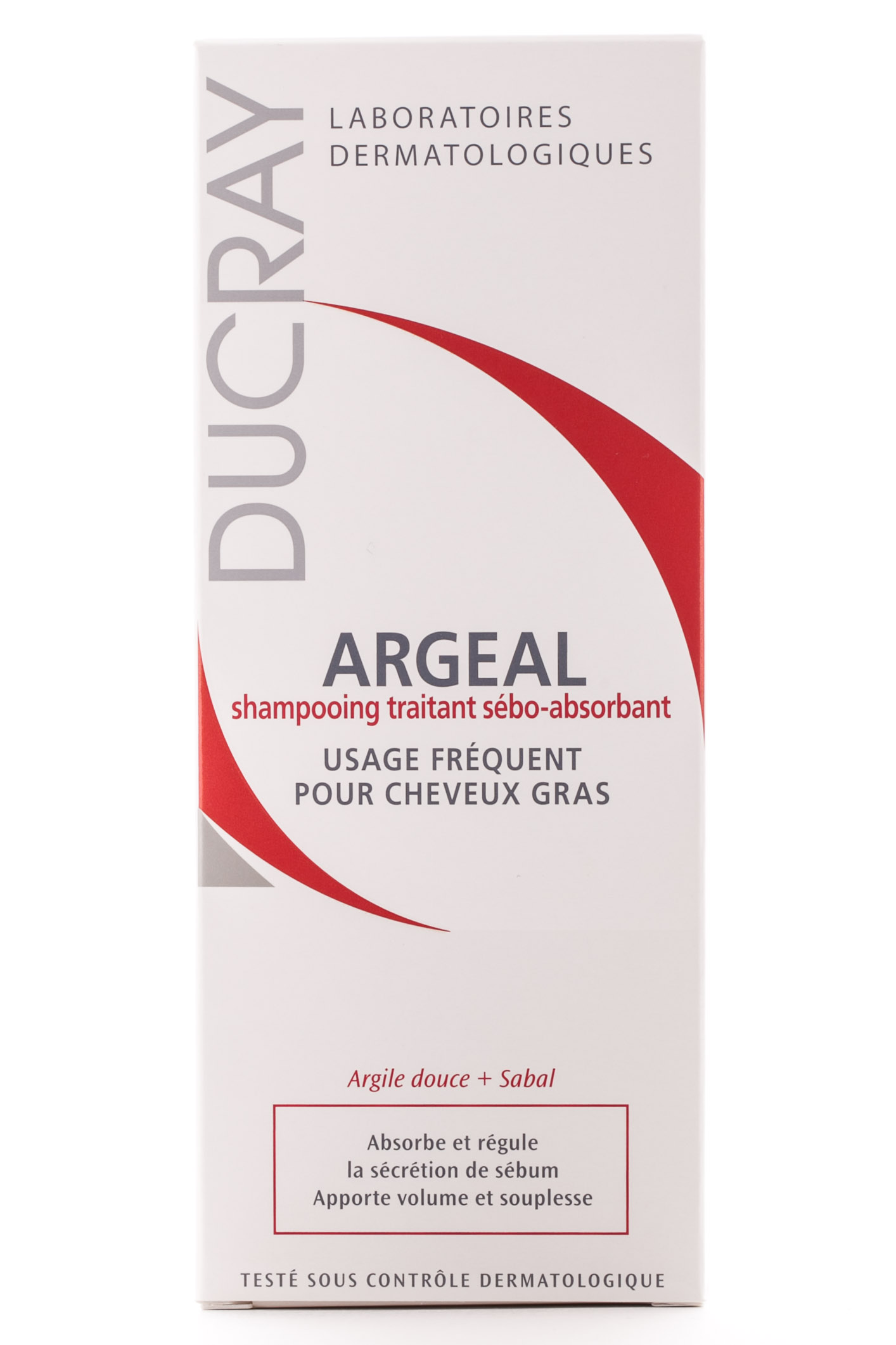 Дюкрэ Себоабсорбирующий шампунь для жирных волос Аржеаль 150 мл (Ducray, Жирные волосы) фото 2