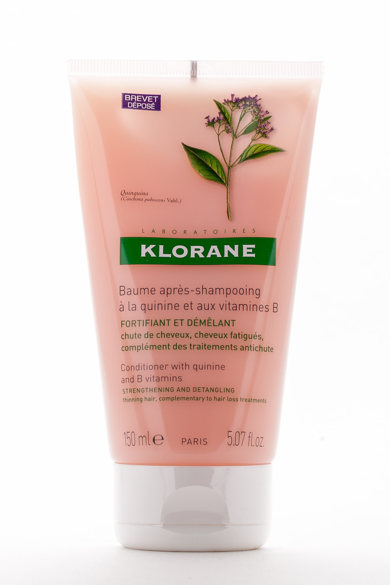 Клоран Бальзам с Хинином и витаминами укрепляющий, 150 мл (Klorane, Thinning Hair) Клоран Бальзам с Хинином и витаминами укрепляющий, 150 мл (Klorane, Thinning Hair) фото 2