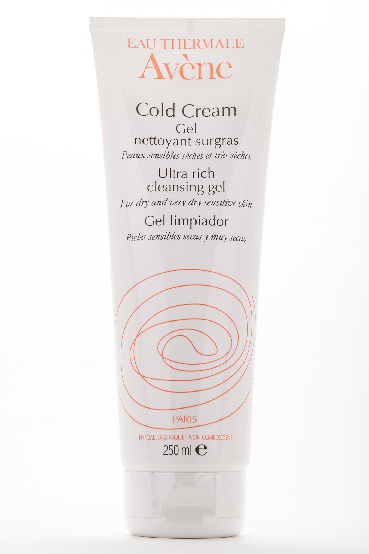 Авен Питательный очищающий гель с колд-кремом 250 мл (Avene, Cold-cream) фото 2