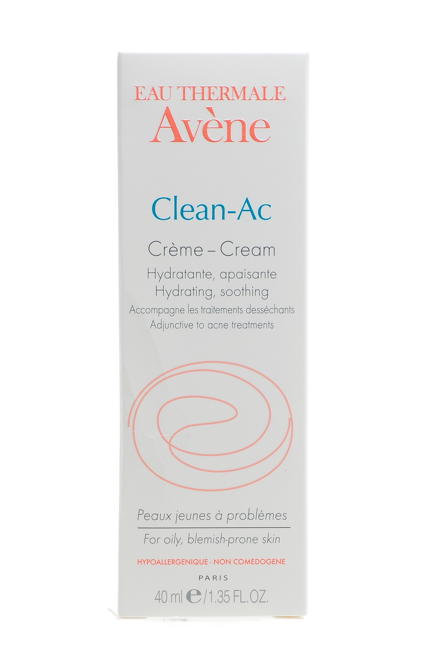 Авен Увлажняющий противовоспалительный крем Клин Ак (Clean-Ac) 40 мл (Avene, Cleanance) фото 4