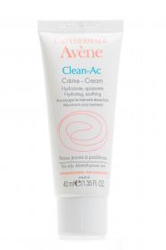Avene Увлажняющий противовоспалительный крем Клин Ак Clean-Ac 40 мл. фото