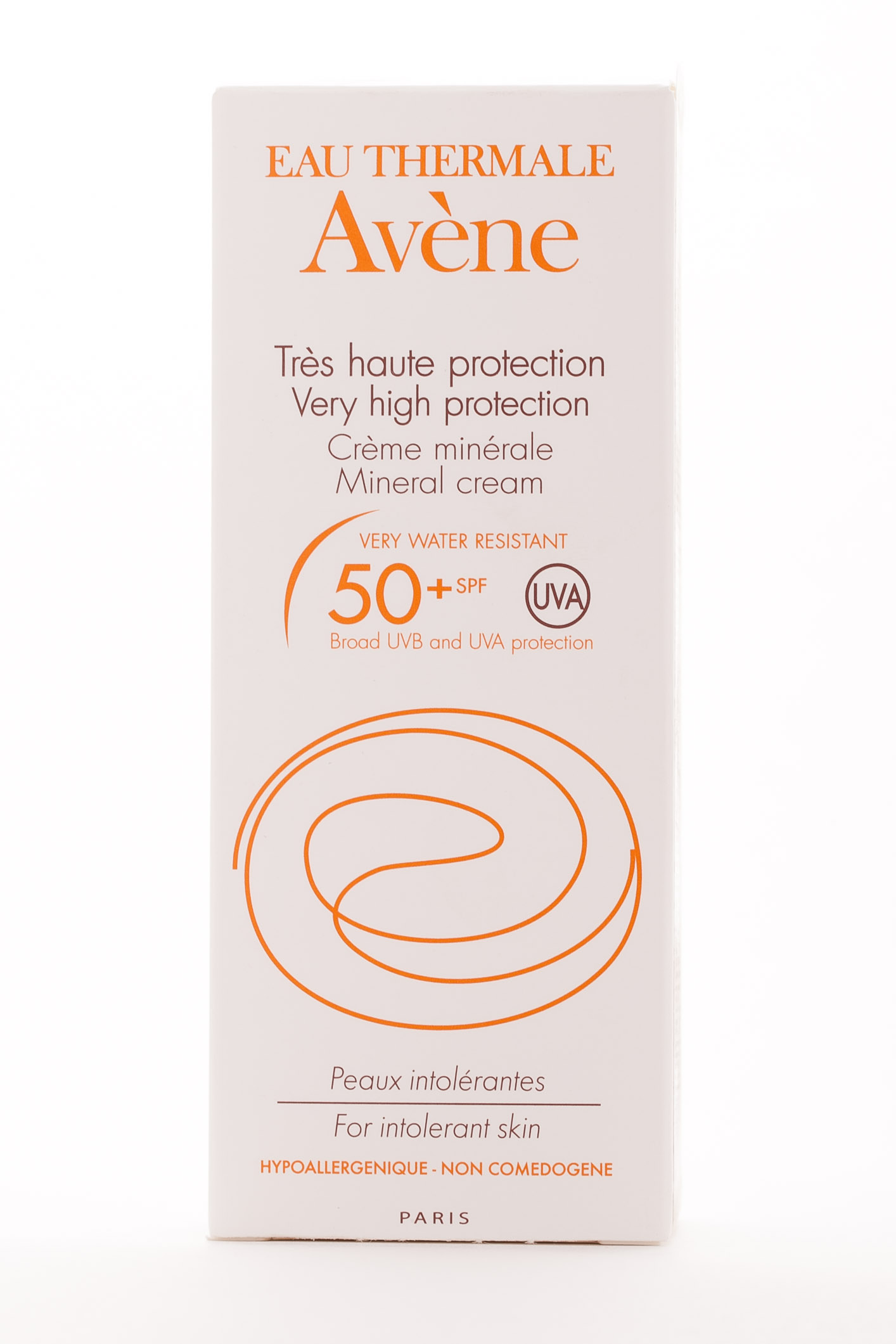 Авен Солнцезащитный крем SPF 50 с минеральным экраном 50 мл (Avene, Suncare) фото 2