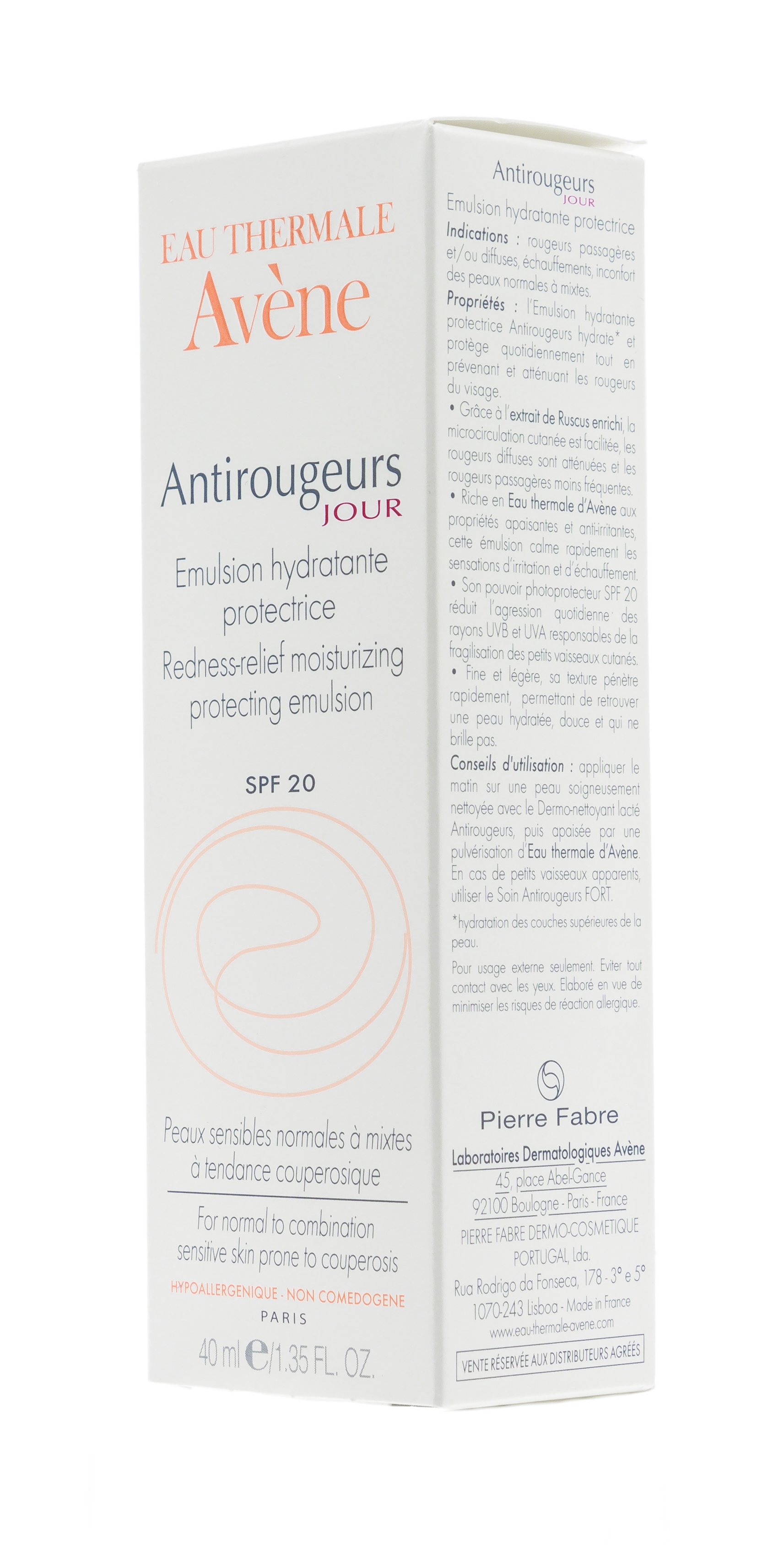 Авен Дневная защитная эмульсия от покраснений Антиружер 40 мл (Avene, Antirougeurs) Авен Дневная защитная эмульсия от покраснений Антиружер 40 мл (Avene, Antirougeurs) фото 3