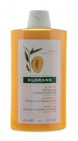 Klorane Шампунь с маслом Манго для сухих, поврежденных волос 400мл. фото