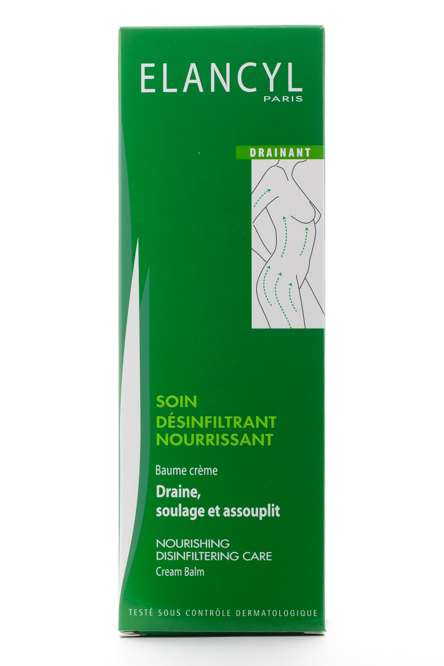 Элансиль Питательный дренажный бальзам Элансиль 200 мл (Elancyl, Slim) фото 1