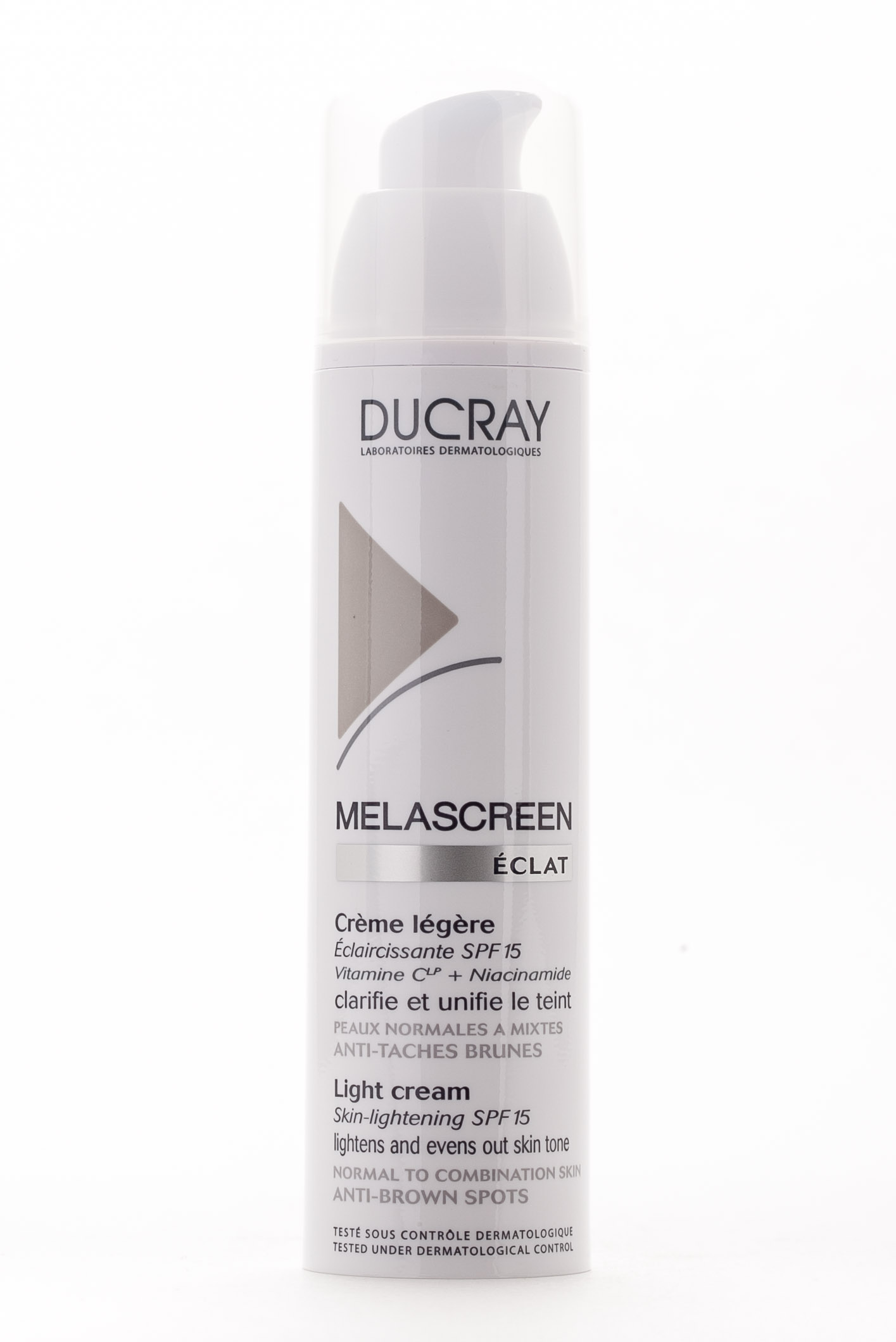 Дюкрэ Меласкрин Крем Риш SPF 15 для ежедневного ухода за кожей с гиперпигментацией, 40 мл (Ducray, Пигментные пятна) фото 2