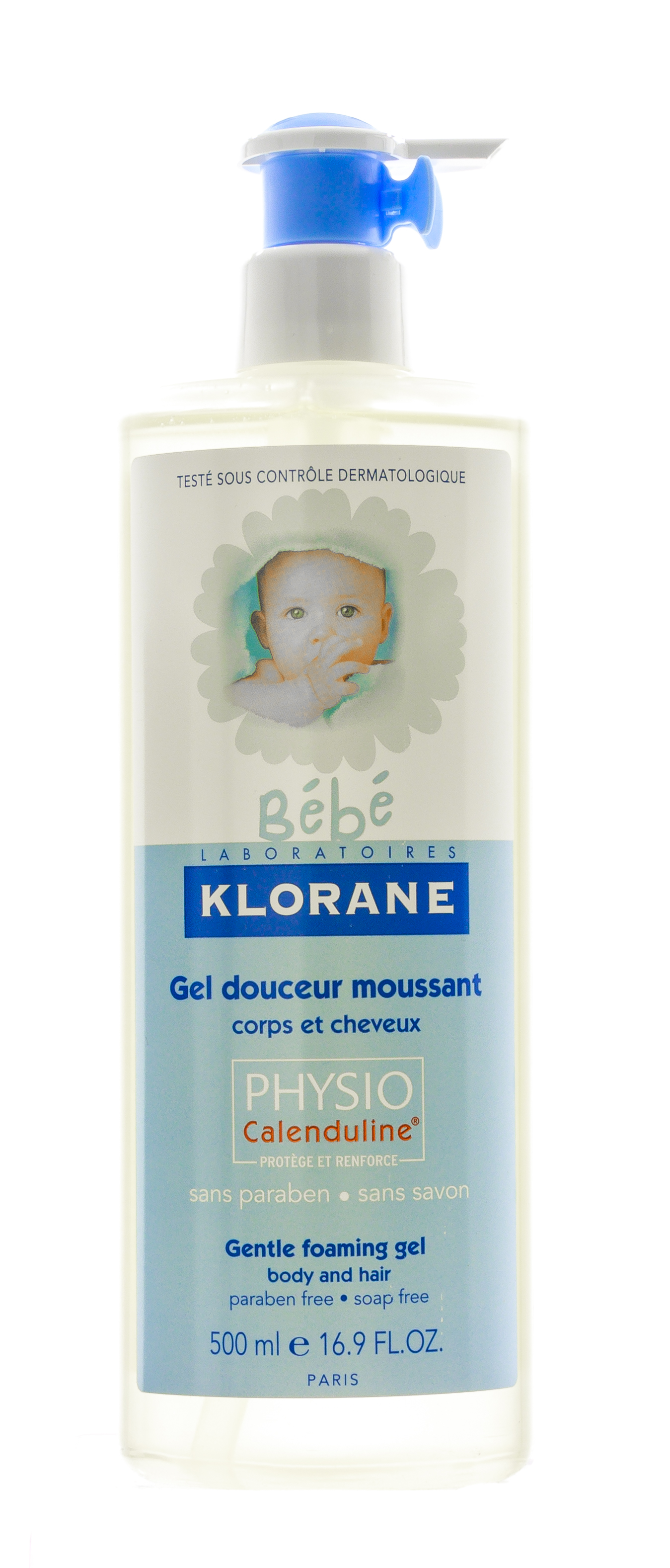 Клоран Мягкий пенящийся гель для Волос и Тела 500 мл (Klorane, Klorane Bebe) Клоран Мягкий пенящийся гель для Волос и Тела 500 мл (Klorane, Klorane Bebe) фото 1