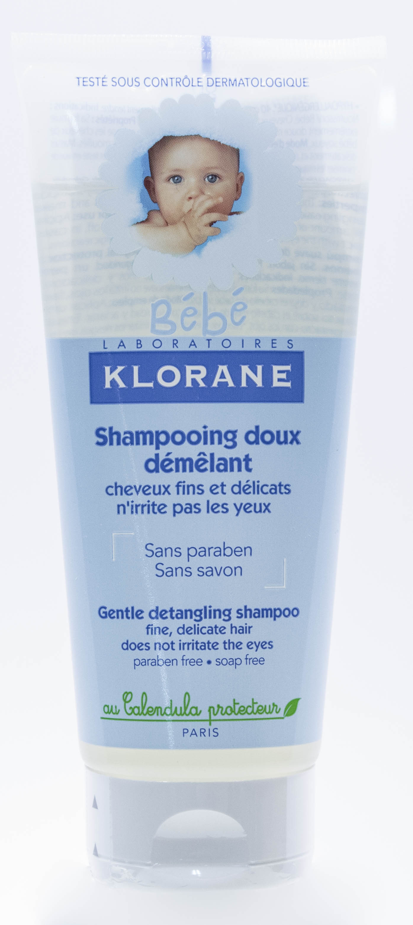 Клоран Мягкий детский шампунь для легкого расчесывания волос  200 мл (Klorane, Klorane Bebe) фото 1