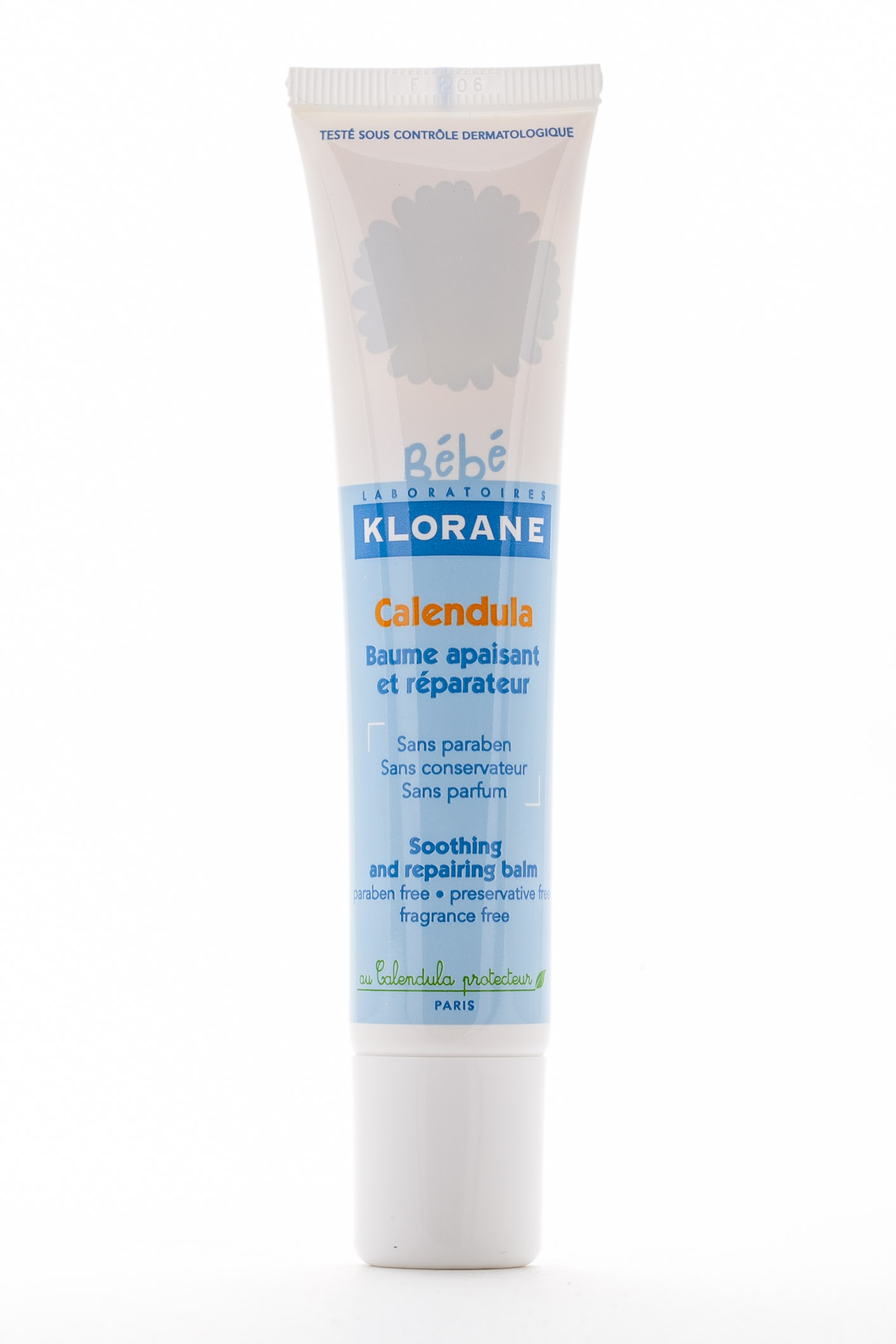 Клоран Бальзам смягчающий восстанавливающий с календулой 40 мл (Klorane, Bebe) фото 2