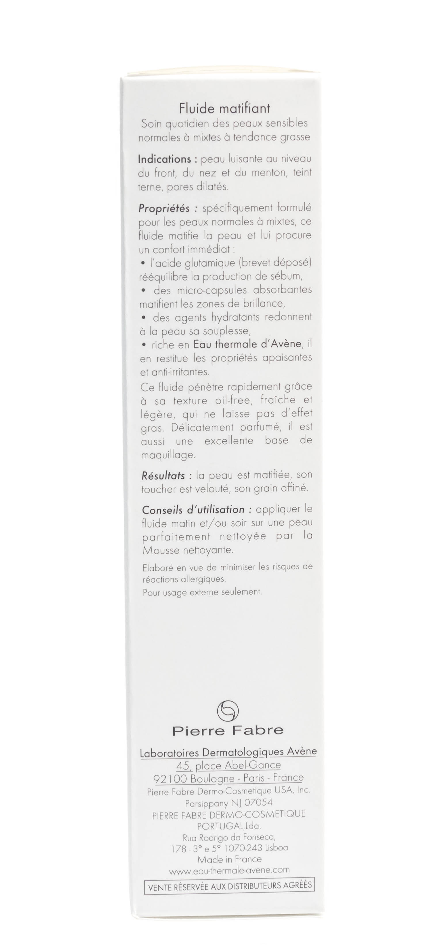 Авен Увлажняющий матирующий флюид Гидранс, 50 мл (Avene, Sensibles) фото 4