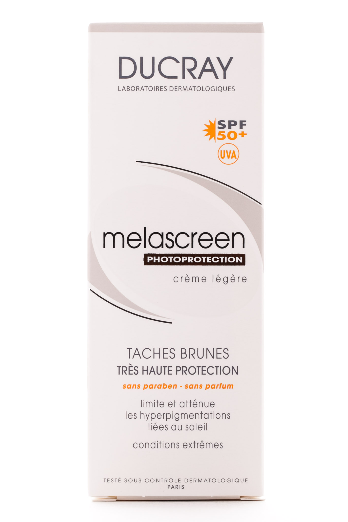 Дюкрэ Меласкрин Легкий фотозащитный крем SPF 50+, 40 мл (Ducray, Пигментные пятна) фото 1