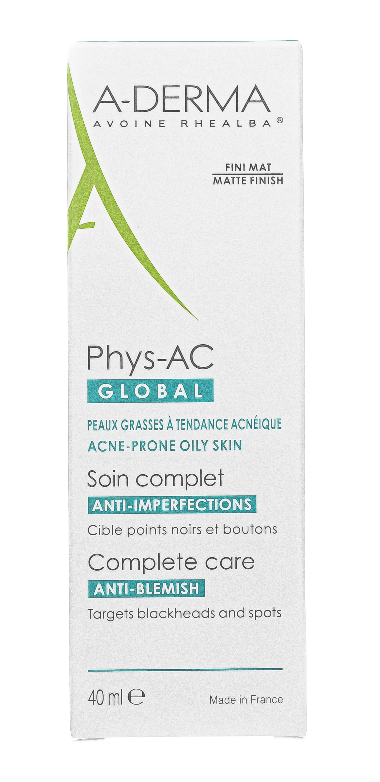 Адерма Крем-уход за проблемной кожей Global, 40 мл (A-Derma, Phys-AC) фото 4