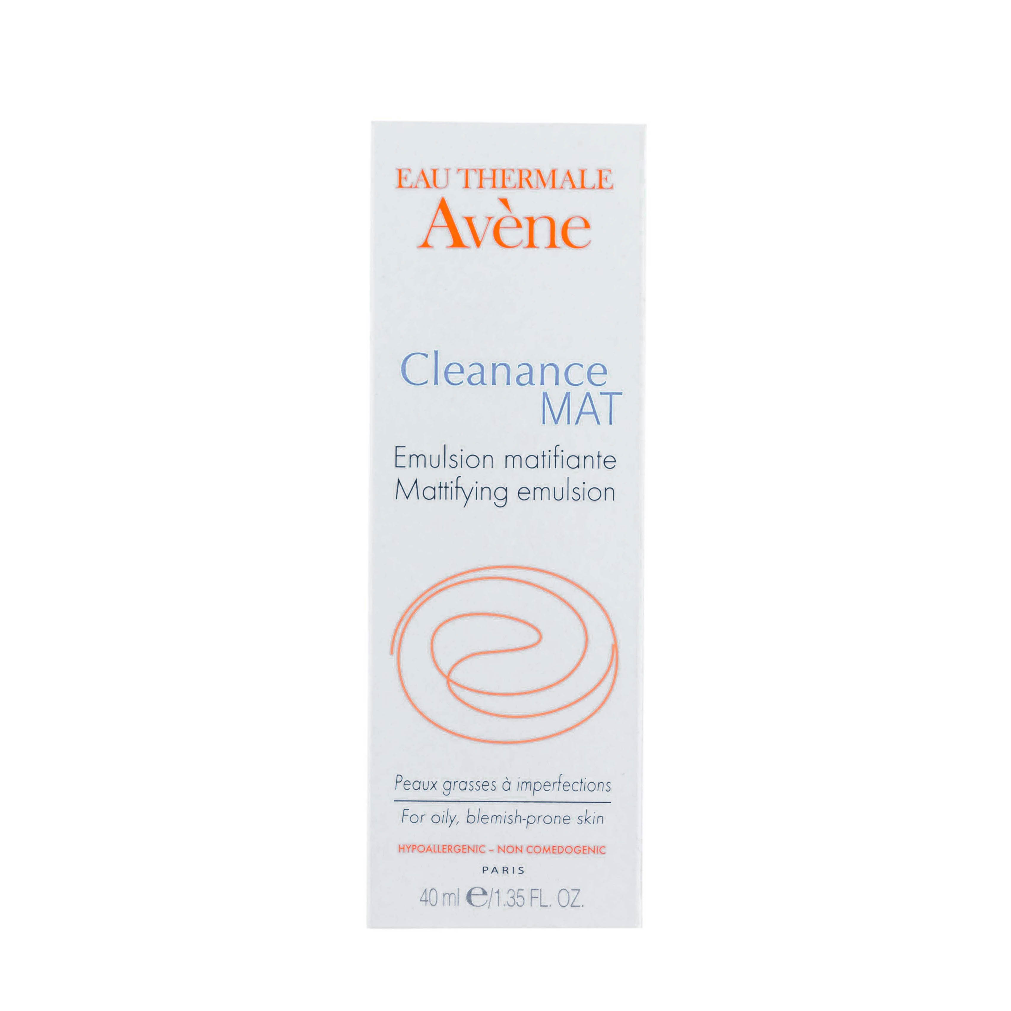 Авен Клинанс Мат Эмульсия против жирного блеска 40 мл (Avene, Cleanance) Авен Клинанс Мат Эмульсия против жирного блеска 40 мл (Avene, Cleanance) фото 1