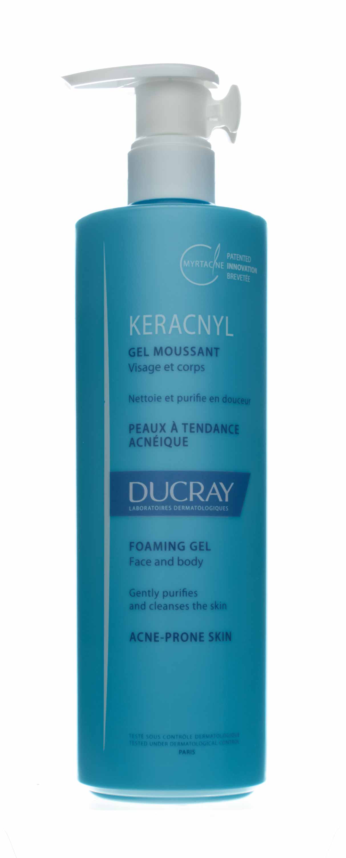 Дюкрэ Очищающий гель для лица и тела, 400 мл (Ducray, Keracnyl) фото 5