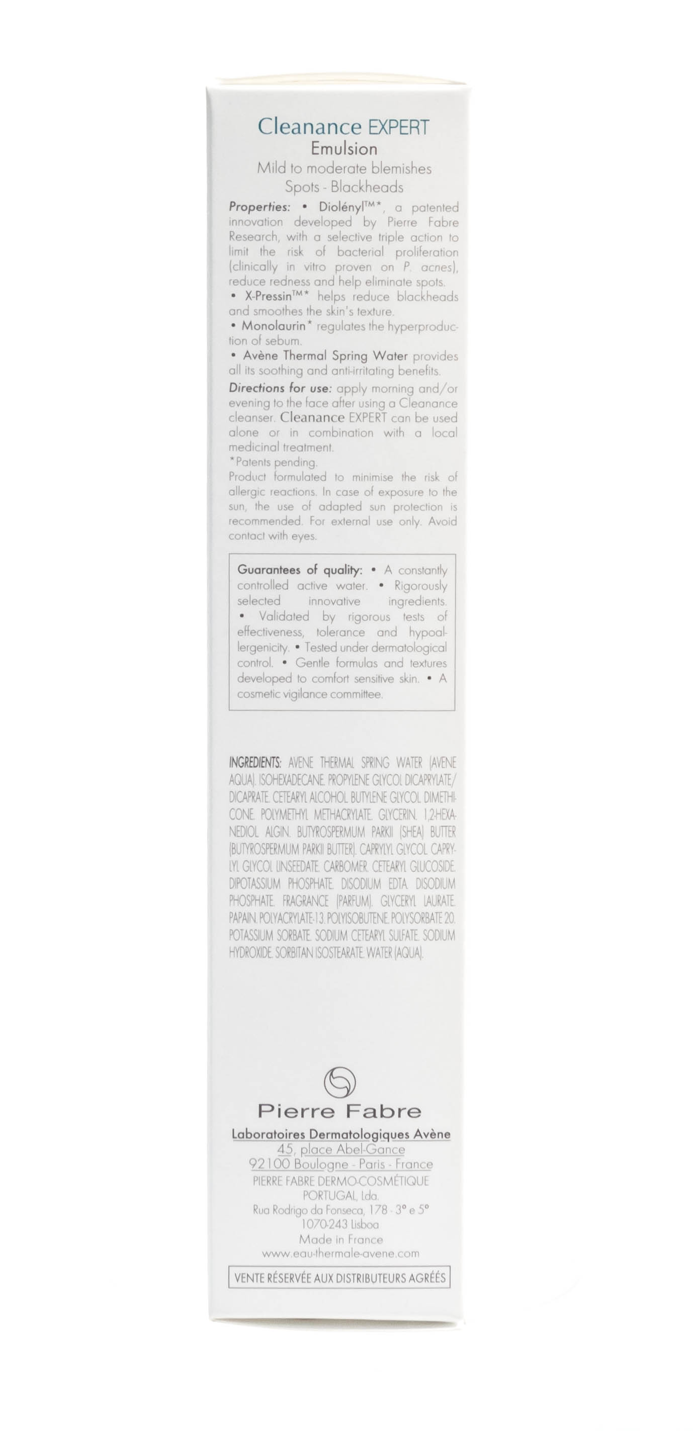 Авен Клинанс Эксперт Эмульсия себорегулирующая кераторегулирующая 40 мл (Avene, Cleanance) фото 4