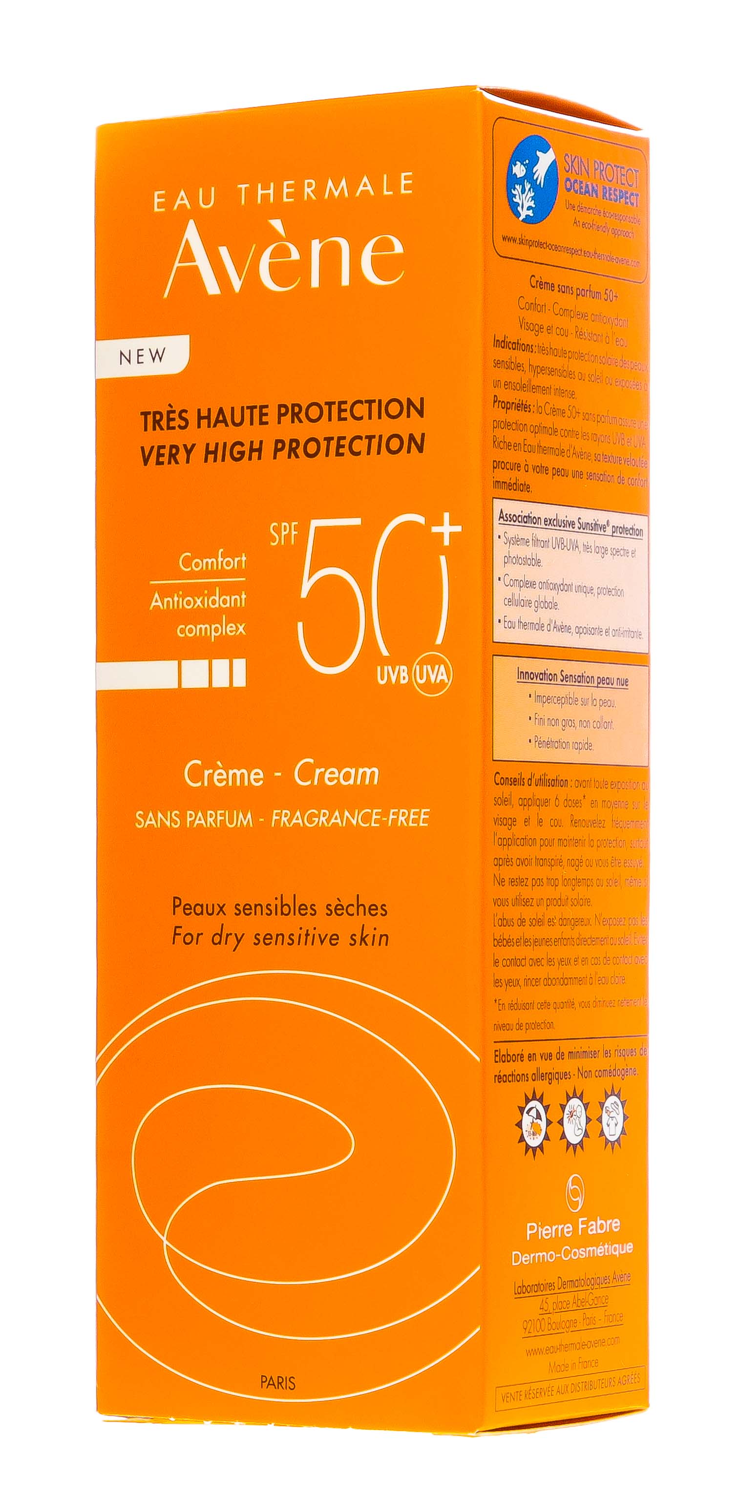 Авен Солнцезащитный крем SPF 50+ без отдушек, 50 мл (Avene, Suncare) Авен Солнцезащитный крем SPF 50+ без отдушек, 50 мл (Avene, Suncare) фото 7