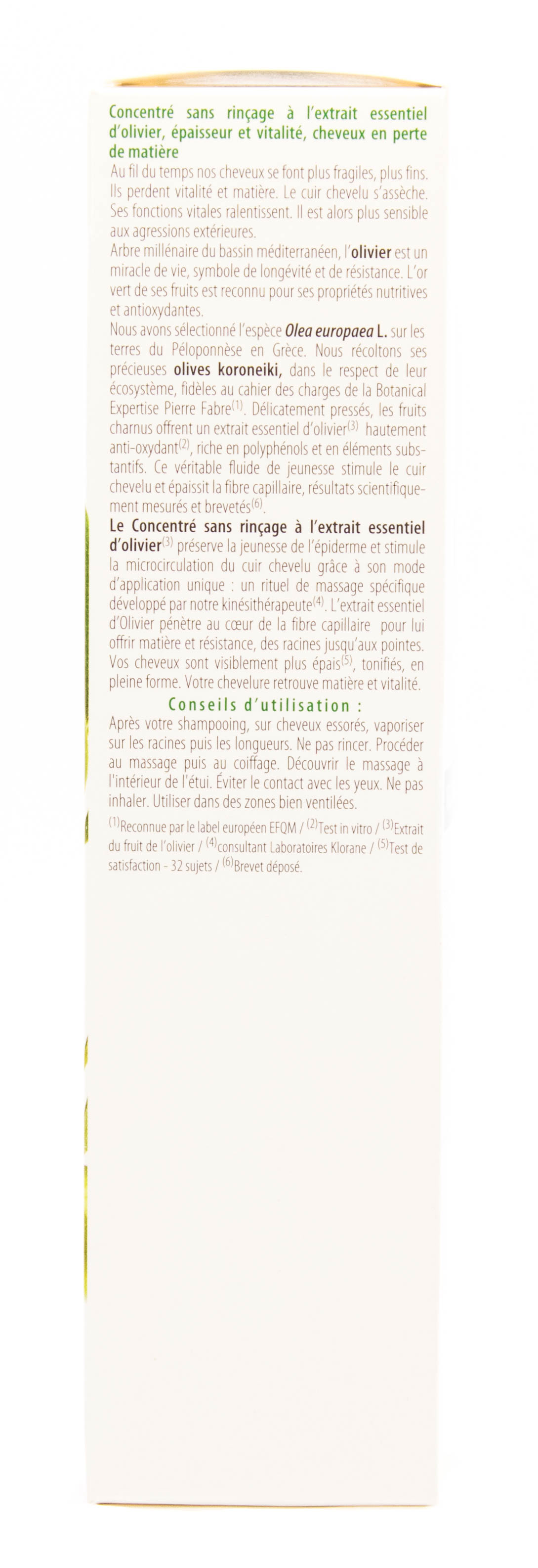 Клоран Несмываемый концентрат с экстрактом оливы, 125 мл (Klorane, Aging Hair) фото 2