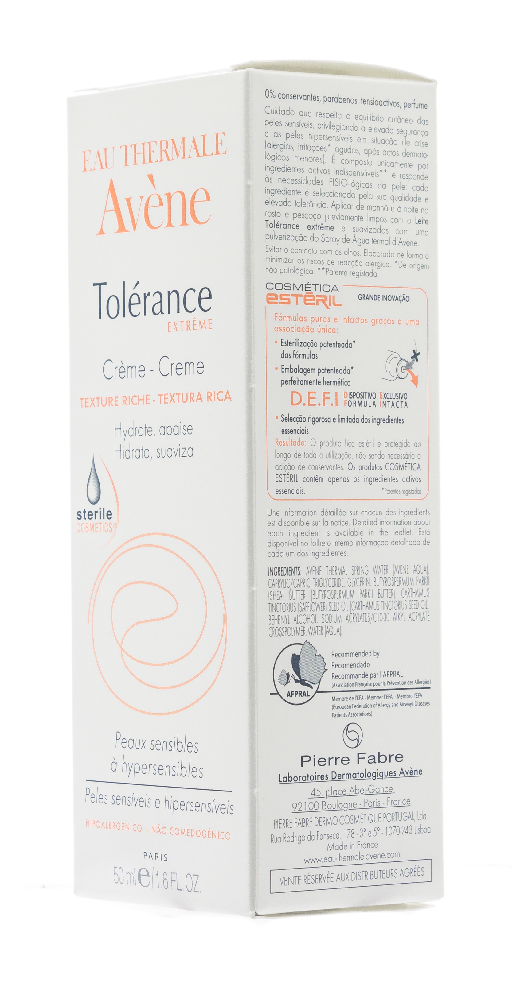 Авен Толеранс Экстрем Увлажняющий успокаивающий крем 50 мл (Avene, Tolerance Extreme) Авен Толеранс Экстрем Увлажняющий успокаивающий крем 50 мл (Avene, Tolerance Extreme) фото 5