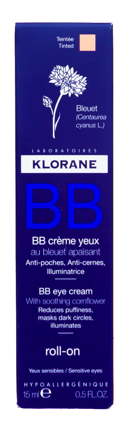 Клоран Роликовый BB-крем вокруг глаз 15 мл (Klorane, Eye Care Range) фото 1