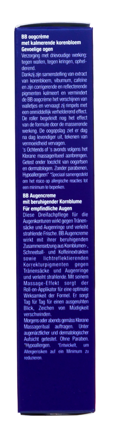 Клоран Роликовый BB-крем вокруг глаз 15 мл (Klorane, Eye Care Range) фото 3