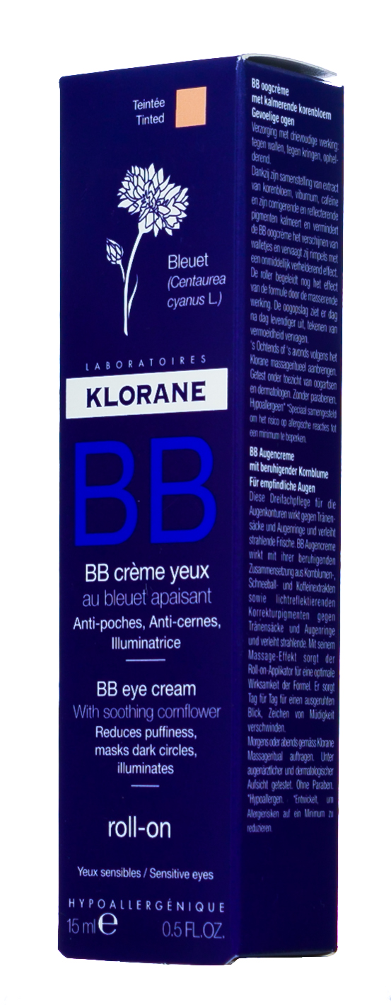 Клоран Роликовый BB-крем вокруг глаз 15 мл (Klorane, Eye Care Range) фото 5