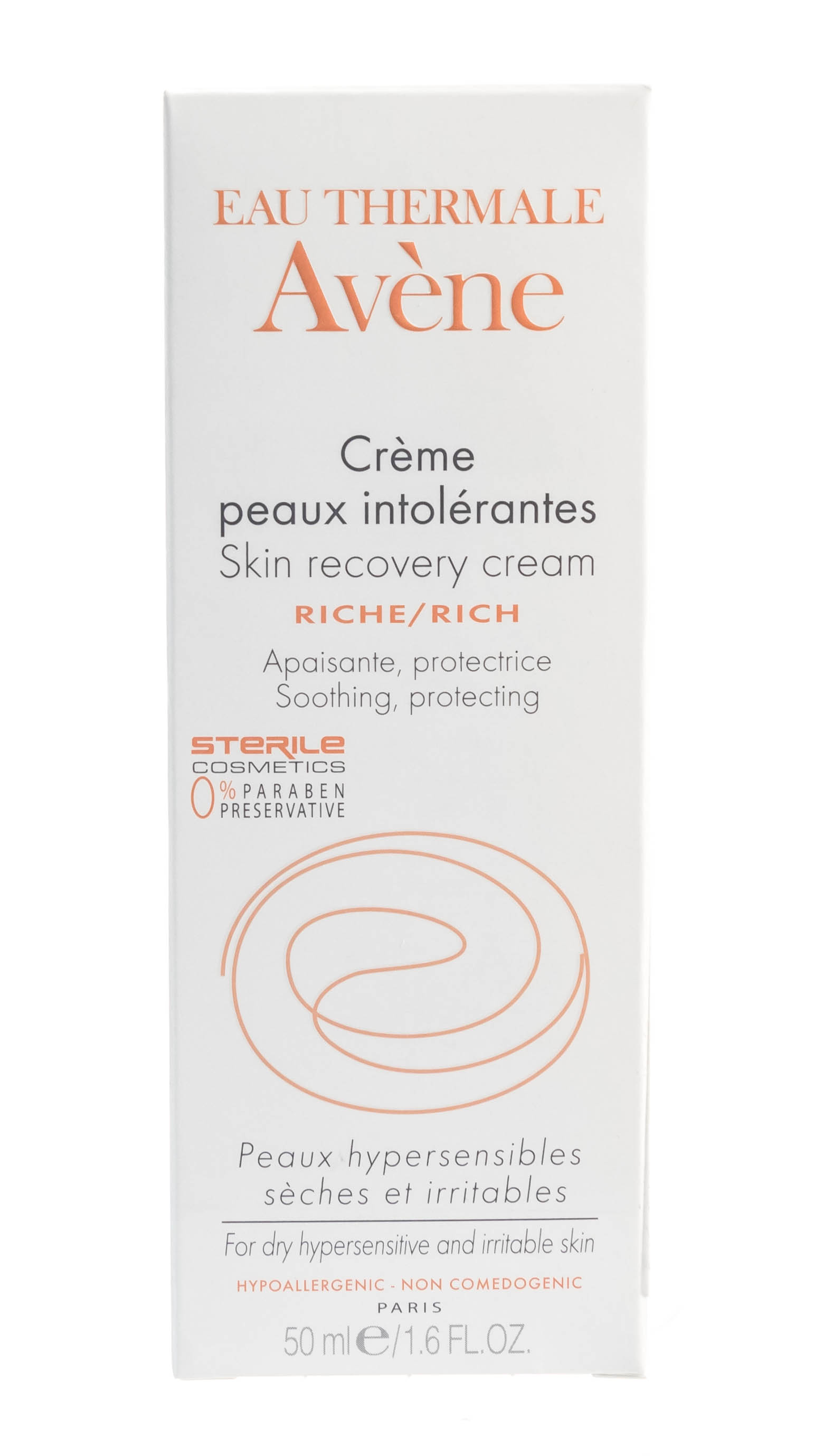 Авен Восстанавливающий насыщенный крем для сверхчувствительной кожи D.E.F.I., 50 мл (Avene, Intolerantes) фото 3