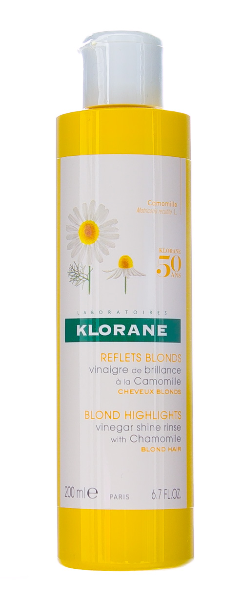 Клоран Ополаскиватель, усиливающий сияние светлых волос с Ромашкой 200 мл (Klorane, Blond hair) фото 1