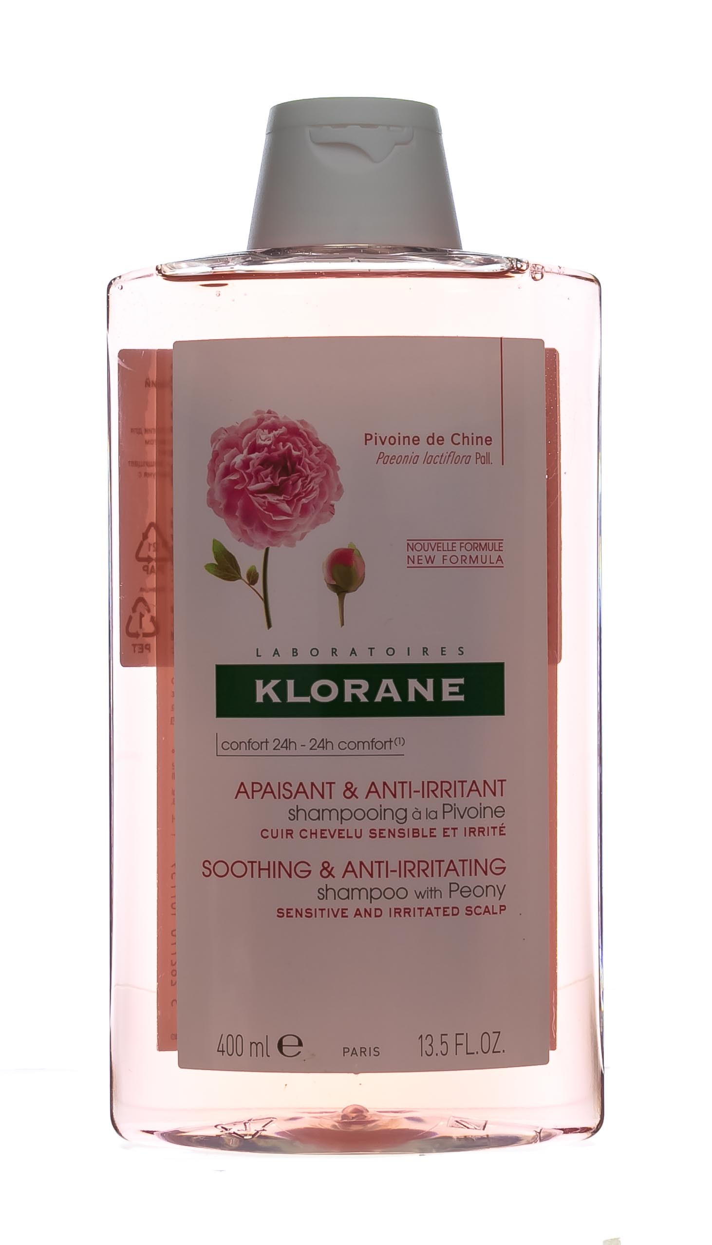 Клоран Шампунь для волос с экстрактом пиона успокаивающий 400 мл (Klorane, Irritated Scalp) Клоран Шампунь для волос с экстрактом пиона успокаивающий 400 мл (Klorane, Irritated Scalp) фото 1