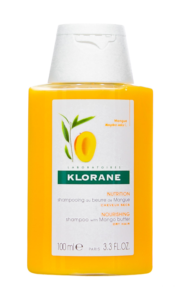Клоран Шампунь с маслом Манго для сухих, поврежденных волос 100 мл (Klorane, Dry Hair) фото 1